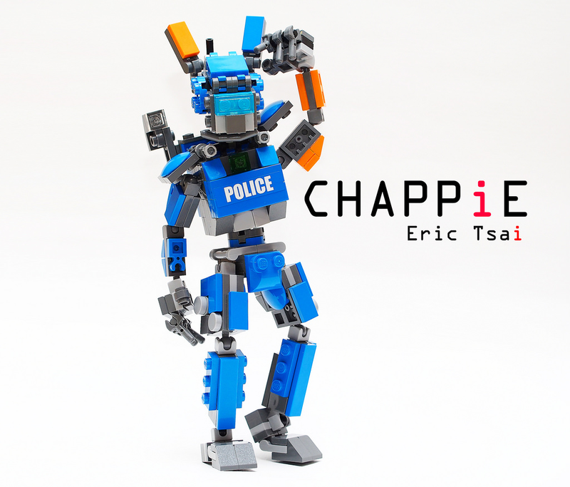 Illustration for article titled Lego CHAPPiE May Not Be The Harbinger Of Sentient A.I., But He Is Cute